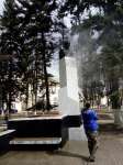 Дворы, бульвары и памятник Ленину привели в порядок единороссы  Сергиево-Посадского района